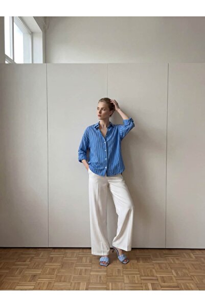 TANO Atelier Şönil Model Çift Çizgi Gömlek