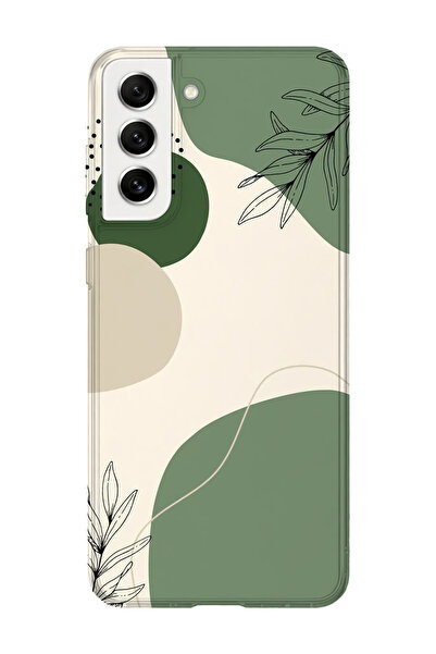 lelia حافظة هاتف شفافة مطبوعة متوافقة مع هاتف سامسونج جالاكسي S21 بلس |   مجم...