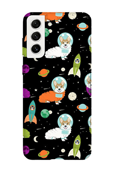 lelia حافظة هاتف شفافة مطبوعة متوافقة مع هاتف سامسونج جالاكسي S21 بلس |   الم...