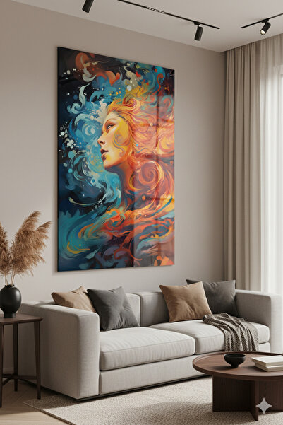 BLT DİZAYN Special Design Mystical Goddess Illustration