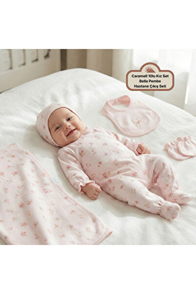 Caramell 10lu Kız Set Bella Pembe
