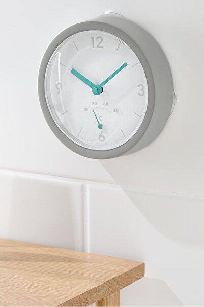 Tchibo Wireless Bathroom Clock With Thermometer