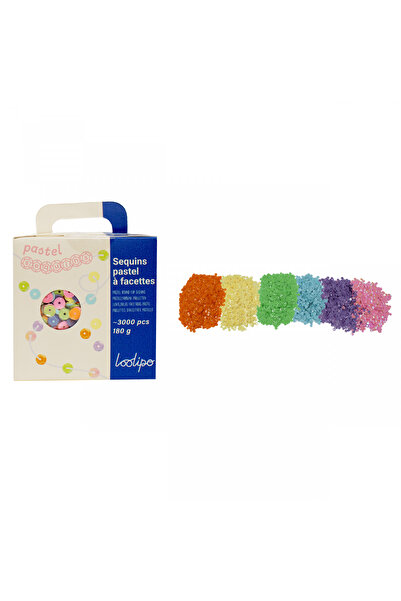 Loolipo Set de 3000 de paiete în culori pastel