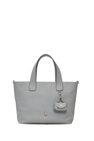 U.S. Polo Assn. Women's Shoulder Bag Gray Us25598 – Casual Stylish Design, Li...