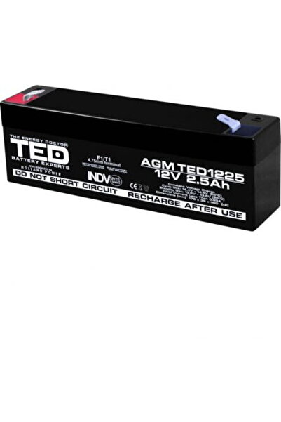 TED Electric AGM VRLA 12V 2.5A