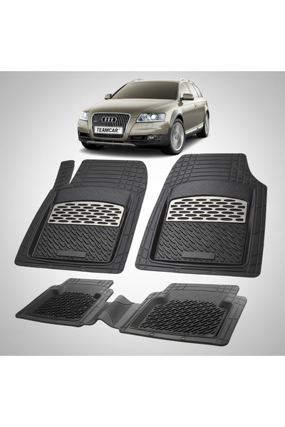 TEAMCAR Covorașe auto din cauciuc compatibile cu Audi A6 C6 Allroad 2006-2011...