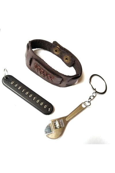 08dericraft MİNİ KURBAĞACIK,KÜÇÜK CEP NO NUMARATÖRÜ ANAHTARLIK VE DERİ BİLEKLİK