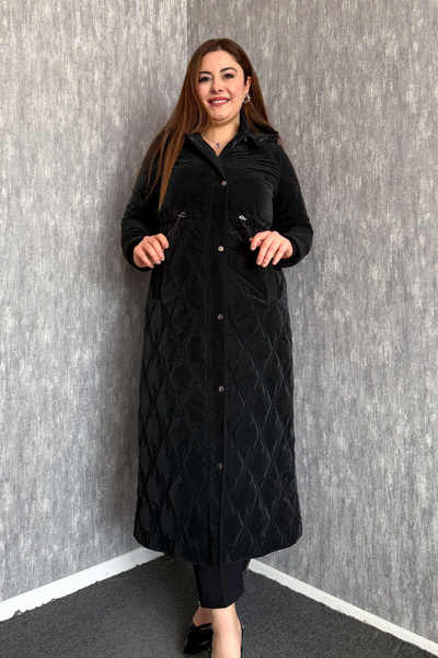 ModaPlaza Women's Quilted Coat 5578