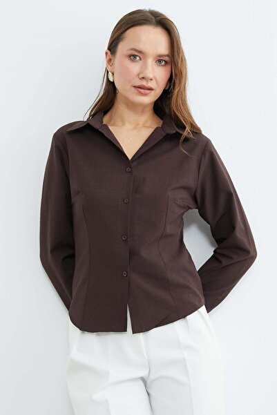 Fulla Moda Basic Pensli Slim Fit Shirt