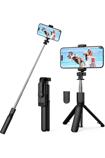 SOMIC Bluetooth Kumandalı Selfie Çubuğu – Tripod Özellikli, Uzatılabilir Tele...