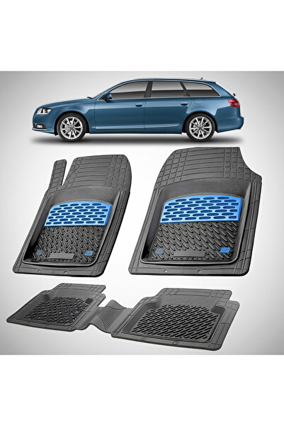 TEAMCAR Συμβατά πατάκια αυτοκινήτου Audi A6 C6 Avant 20052011 | Ελαστικό πατά...