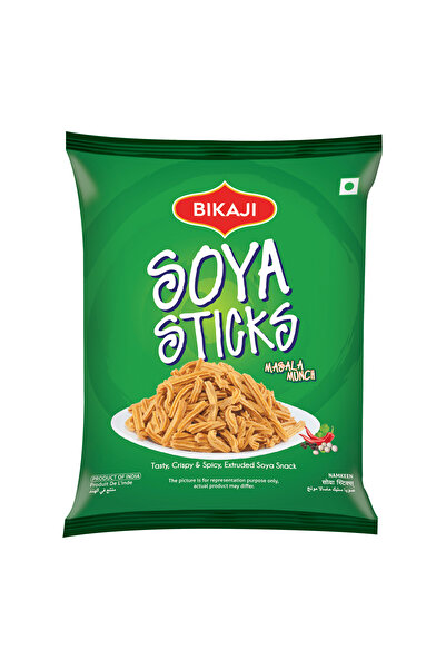 Bikaji أعواد الصويا (مجموعة ماسالا) 40 غرام | مقرمشة ولذيذة | مصنوعة من مكونا...