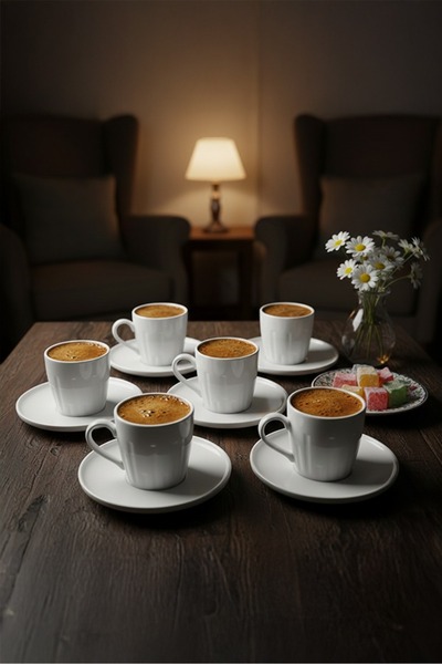 Bambum Tower 6-Person Coffee Cup Set 110 ml