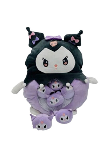 Other دمية دب أم مع أشبالها - لعبة ناعمة للأطفال (40 سم)