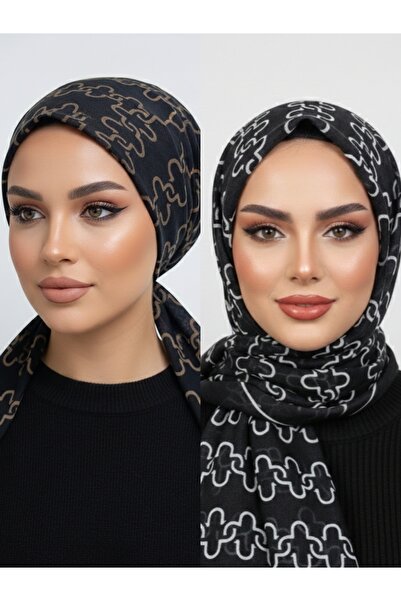 SOFT طقم وشاح وقماش تفلينت