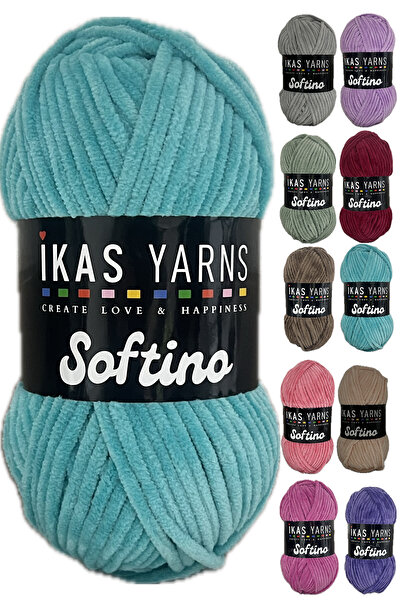 destini Velvet Knitting Thread 100 gr 120 Mt Baby Blanket, Cardigan, Poncho, ...