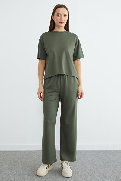 Fulla Moda Basic Short Sleeve Modal 2-Piece Set