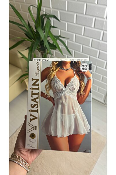 Visatin Lingerie Kadın Mini GECELİK