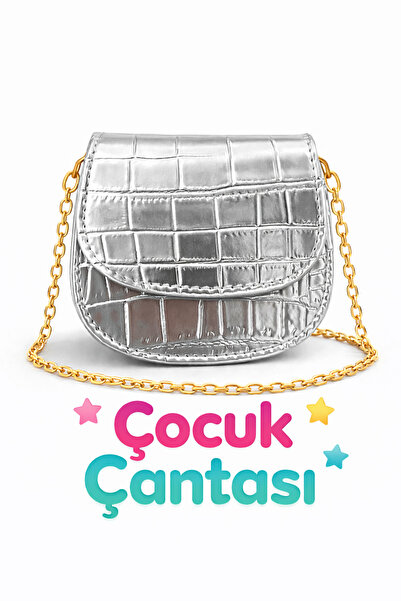 Selvira Kız Çocuk Çantası Mini Zincir Askılı Suni Deri Omuz & Çapraz Çanta | ...