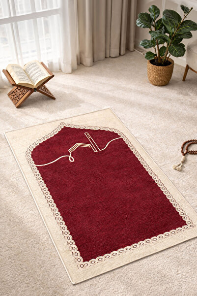 Nihai Ev Dijital Diz Ağrıtmayan Yumuşak Kaymaz Antialerjik Seccade Namazlık Ç...