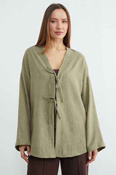 Fulla Moda Kimono lejer cu legătură în față