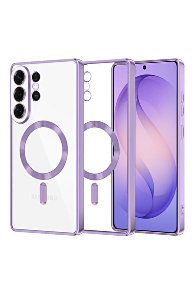 Techsuit Θήκη Premium για Samsung Galaxy S26 Ultra Luxury Crystal MagSafe, Μωβ