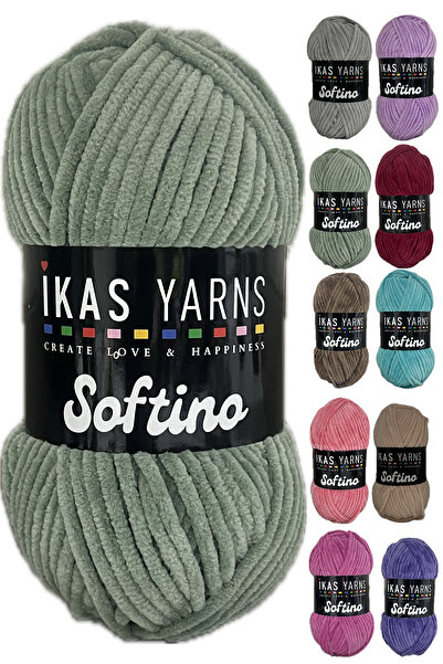 destini Velvet Knitting Thread 100 gr 120 Mt Baby Blanket, Cardigan, Poncho, ...