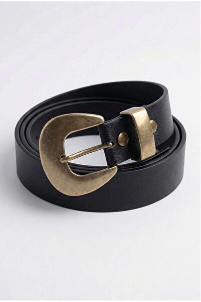 MODAM HİFA Antique Buckle Women's Belt Trouser Belt Dress Belt Shirt Belt Coa...