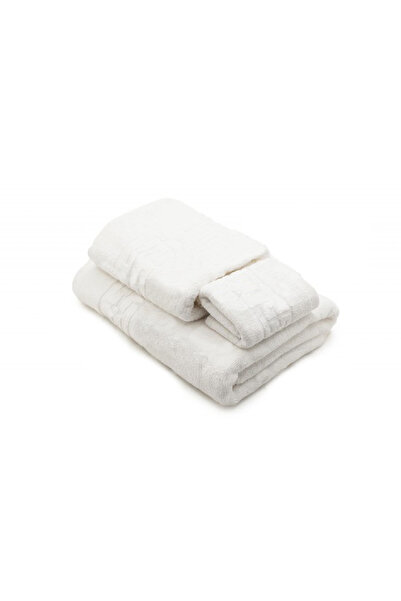 Talis Set of 3 White Hotel Towels, Various Sizes, 620g (100% Cotton)