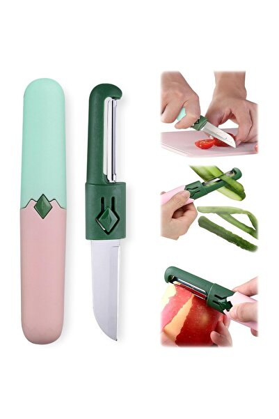 CESOYUNCAK 3 ADET BIÇAKLI SOYUCU ÇİFT TARAFLI PRATİK SEBZE MEYVE SOYUCU