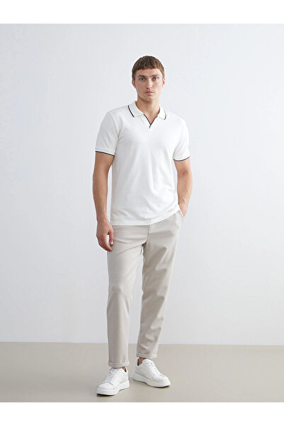 LC Waikiki Pantaloni pentru bărbați LCW Vision Beige Standard Mold