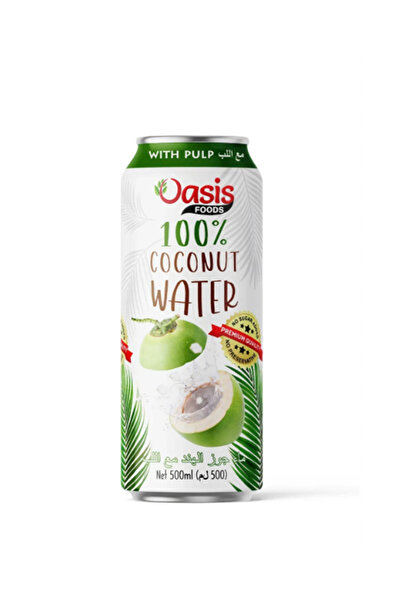 Oasis 100% Coconut water with pulp 24 x 500ml