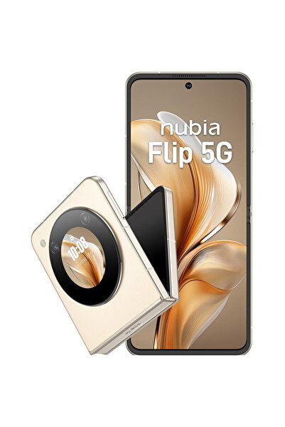 ZTE Mobile phone Nubia FLIP, Dual SIM, 12GB RAM, 512GB, 5G, Gold