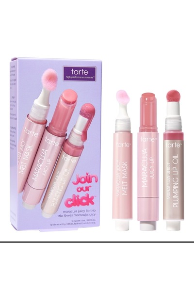 Tarte Join our click maracuja trio 3 lü dudak seti