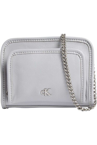 Calvin Klein UTILITY CAMERA BAG16, PDE Gri Kadın Çanta