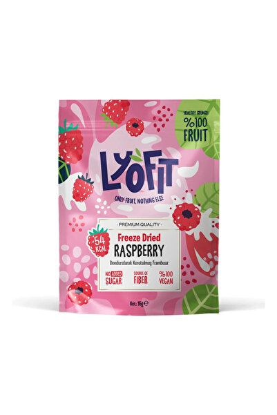 Lyofit Food Freeze Dried Frambuaz 15g 1 Adet