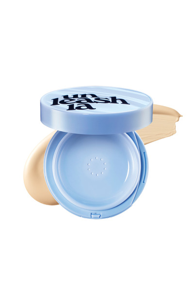 UNLEASHIA Blue Cushion Foundation with SPF40+ 21N Fluffy, 15g