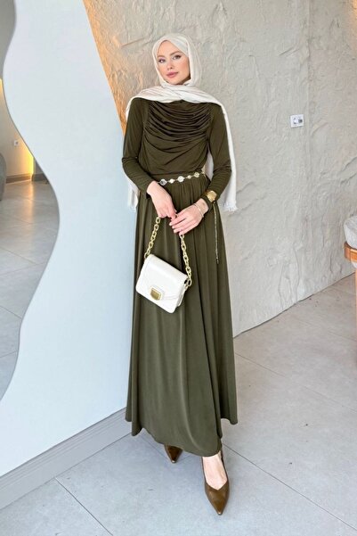 LİFERA Long Skirt Sandy Suit