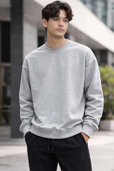 ALnama Stylish men's sweatshirt - pullover without a hood