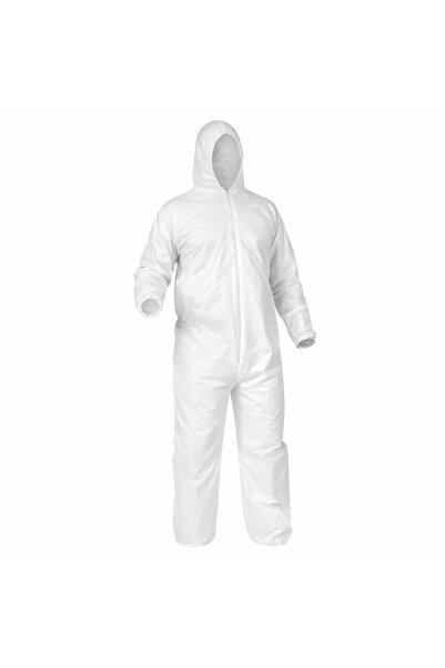 Yellow Square Salopeta protectie,Marimea M microporoasa cu gluga,realizata di...