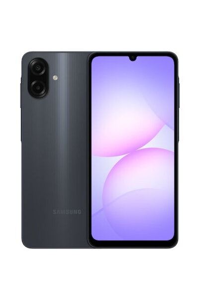 Samsung Telefon mobil Galaxy A07, Dual SIM, 128GB, 4GB RAM, 4G, Negru