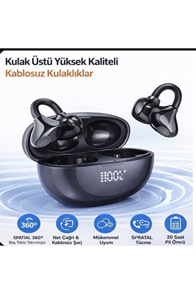 Voground YXG-30 Kablosuz Bluetooth Kulak Üstü Kulaklık 360° Ses, 20 Saat Pil ...