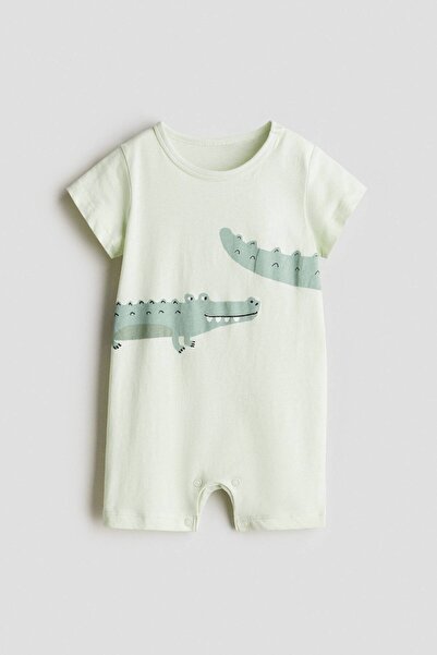 H&M Baskılı Tulum Pijama