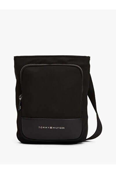 Tommy Hilfiger TH BUSINESS NYLON MI, BDS Siyah Erkek Çanta