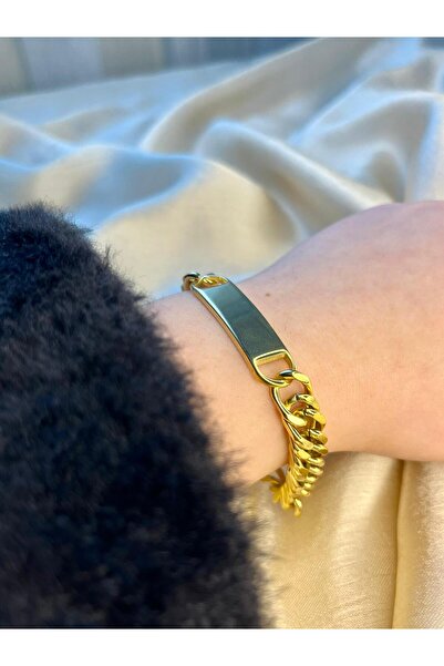 D&Z ACCESSORİES Tarihli & İsimli & Baş Harfli Künye Bileklik | Sevgililer Gün...