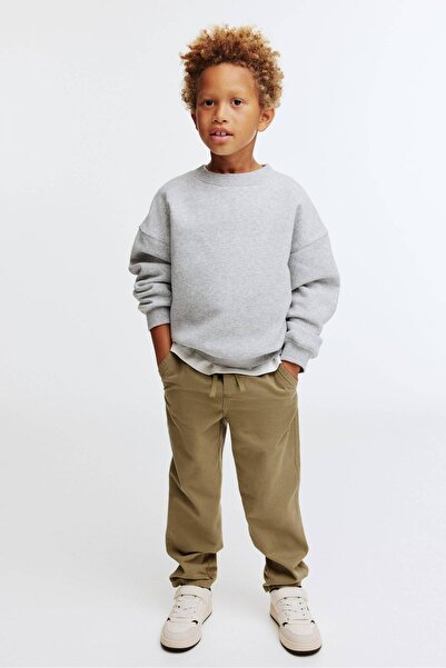 H&M Pamuklu Gabardin Pantolon