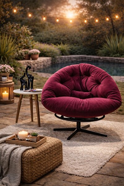 Petkamp Ridge Axis 360 Derece Döner Mekanizmalı Berjer Tekli Koltuk