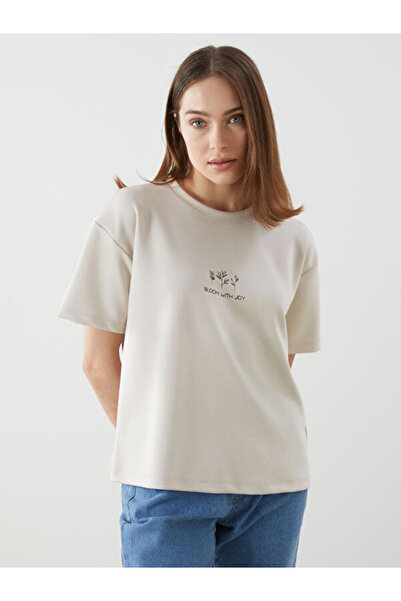 LC Waikiki Crew Neck Printed Women's T-Shirt