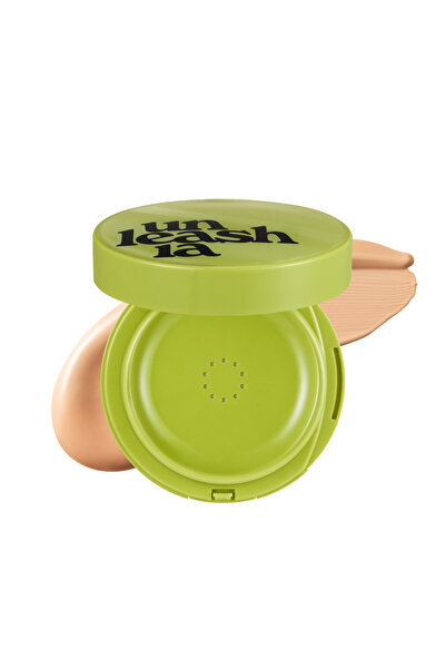 UNLEASHIA Fond de ten Healthy Green Cushion SPF30+ Nuanța 27N Maro piersică, 15g
