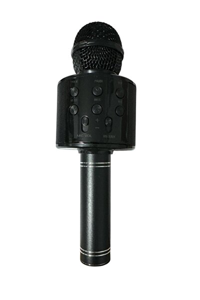 OEM Microfon Karaoke Portabil WS-858 cu Boxa Incorporata, Bluetooth, Suport C...